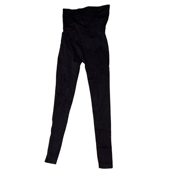 Great Condition BLANQI Everyday Black Belly Support Leggings Compression Materni - Picture 1 of 6
